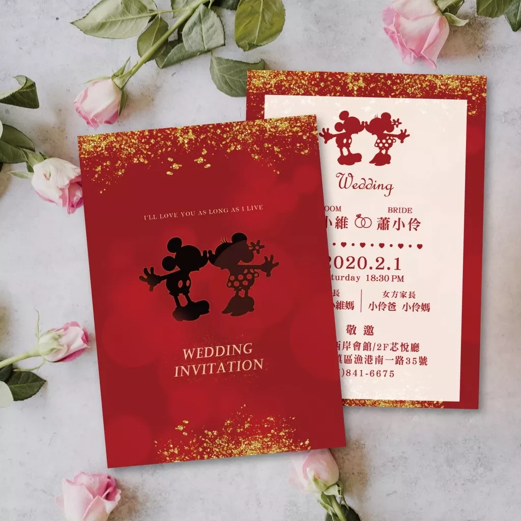 明信片主題款-夢幻迪士尼-米奇