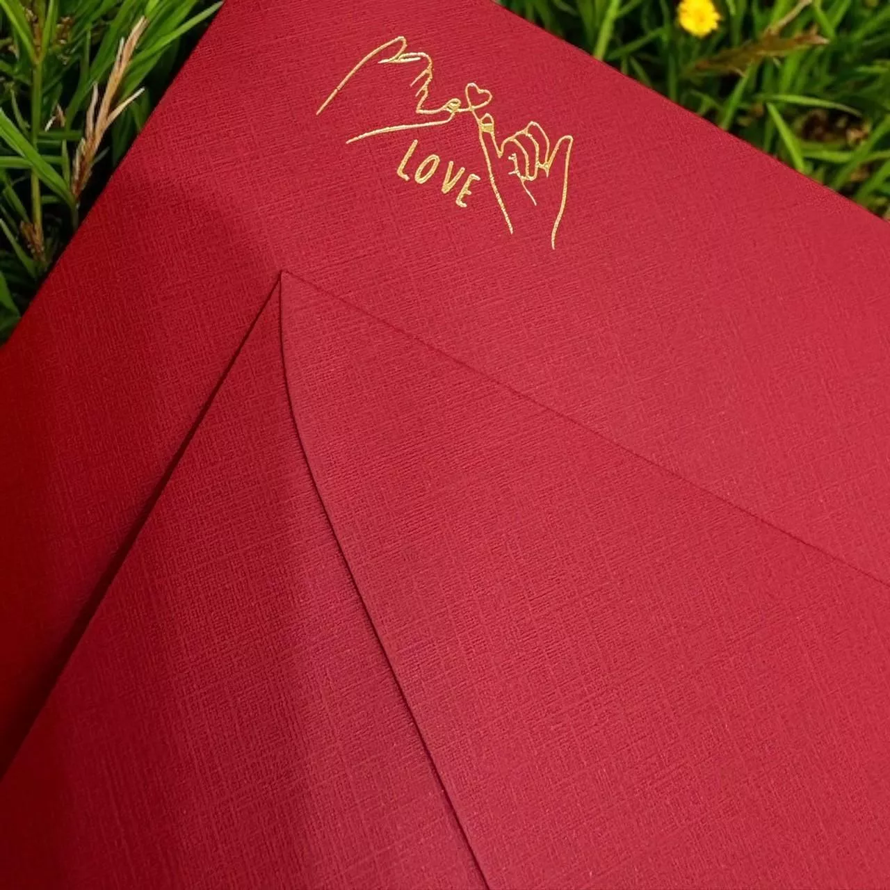 燙金LOGO【LOVE】萊妮信封(大尺寸)