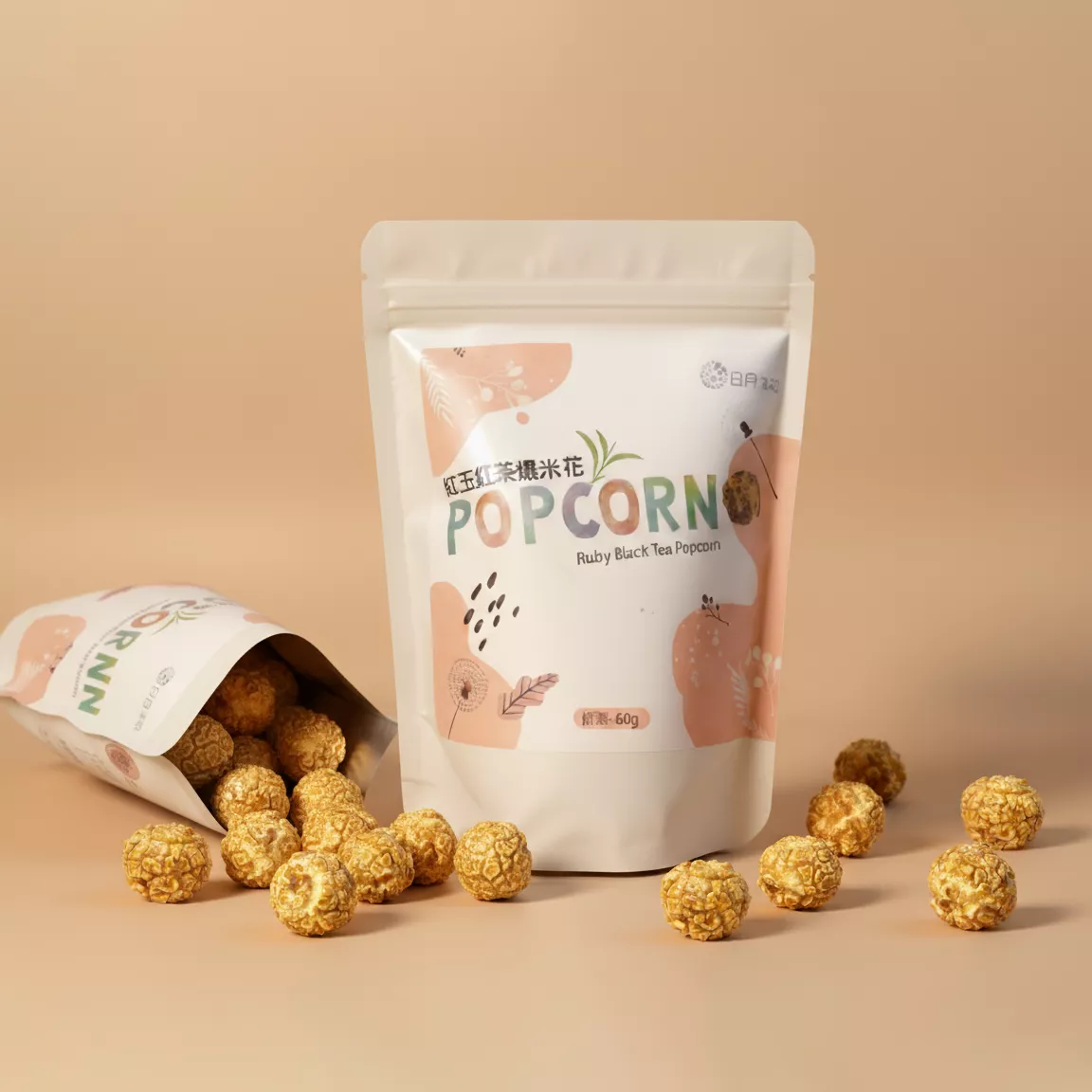 紅玉紅茶爆米花