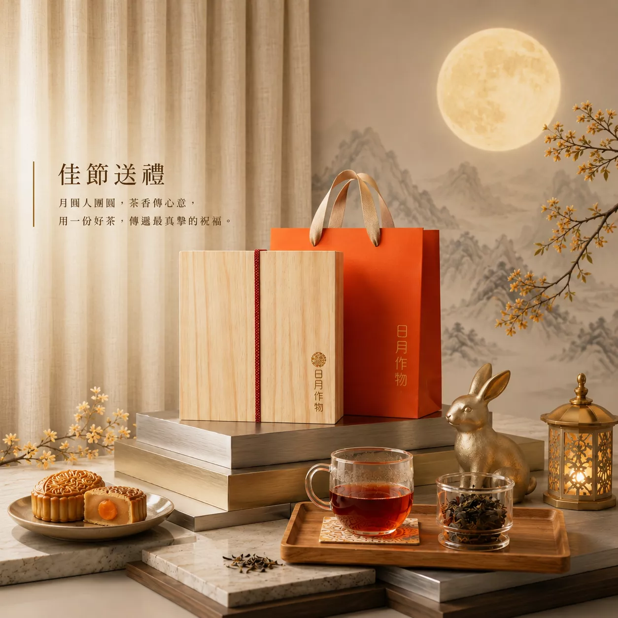 中秋茶韻-紅玉/紅韻紅茶限定組