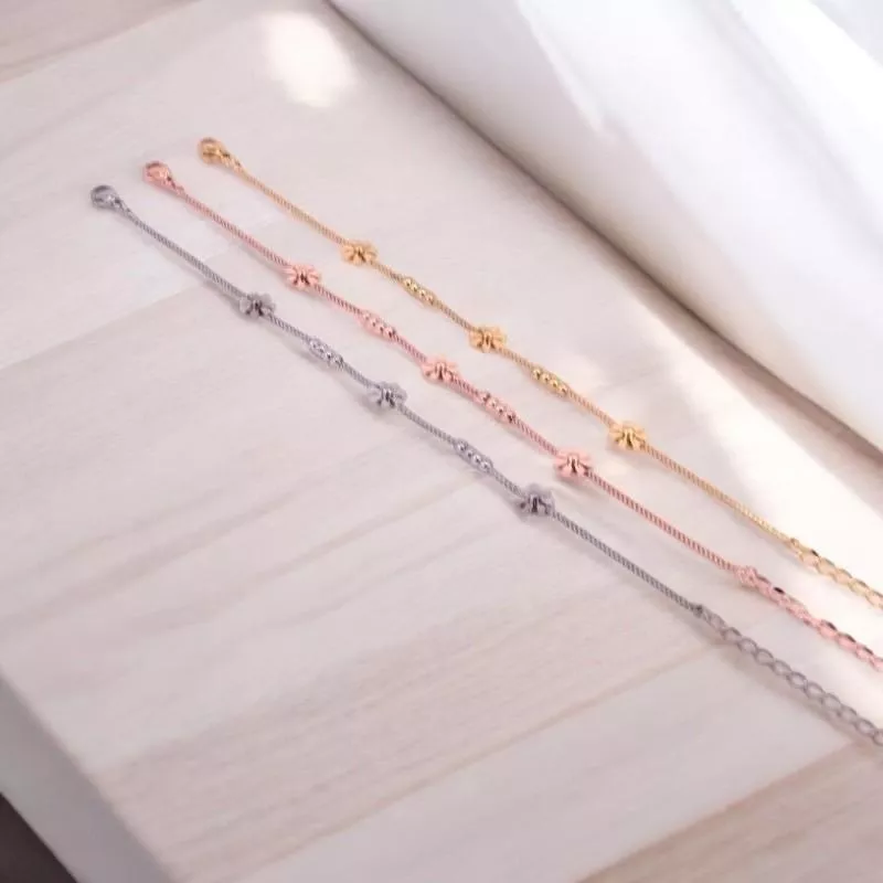 小花蛇鍊鈦鋼手鍊