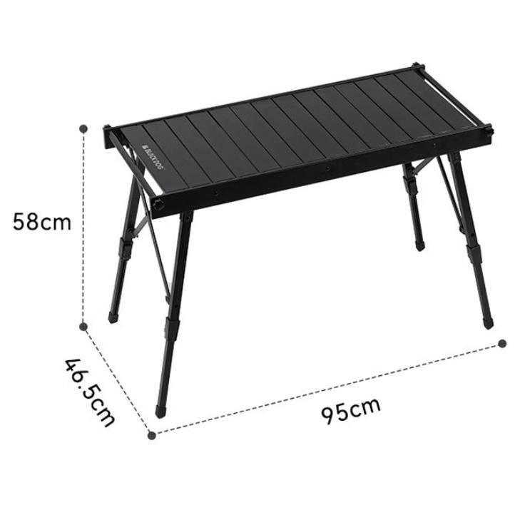 【營伙蟲1354】Blackdog黑狗IGT組閤桌多功能便攜折疊桌戶外黑化露營風置物桌免運
