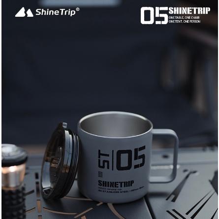 【營伙蟲1360】  304不鏽鋼杯 ShineTrip山趣 05系列戰術露營杯 保溫杯 戶外保溫杯 304不鏽鋼杯