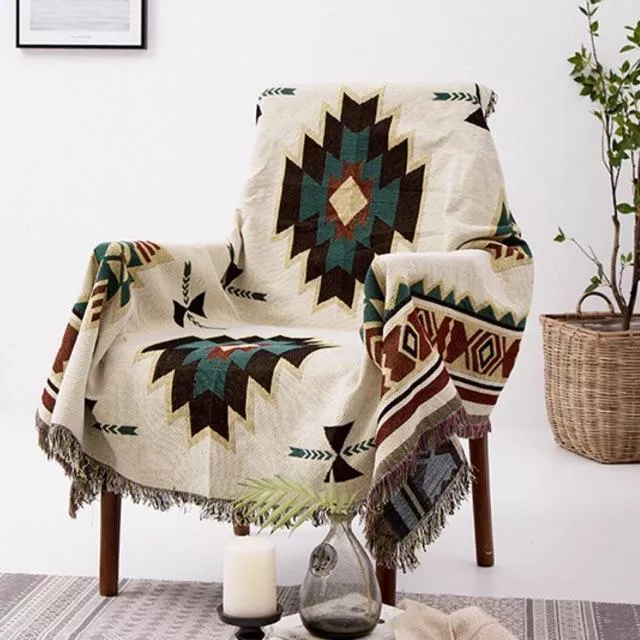 【營伙蟲904】蘇克雷編織毯 露營地毯 露營美學 露營地墊 美學地墊 露營佈置 地毯佈置 沙發毯 美學地墊