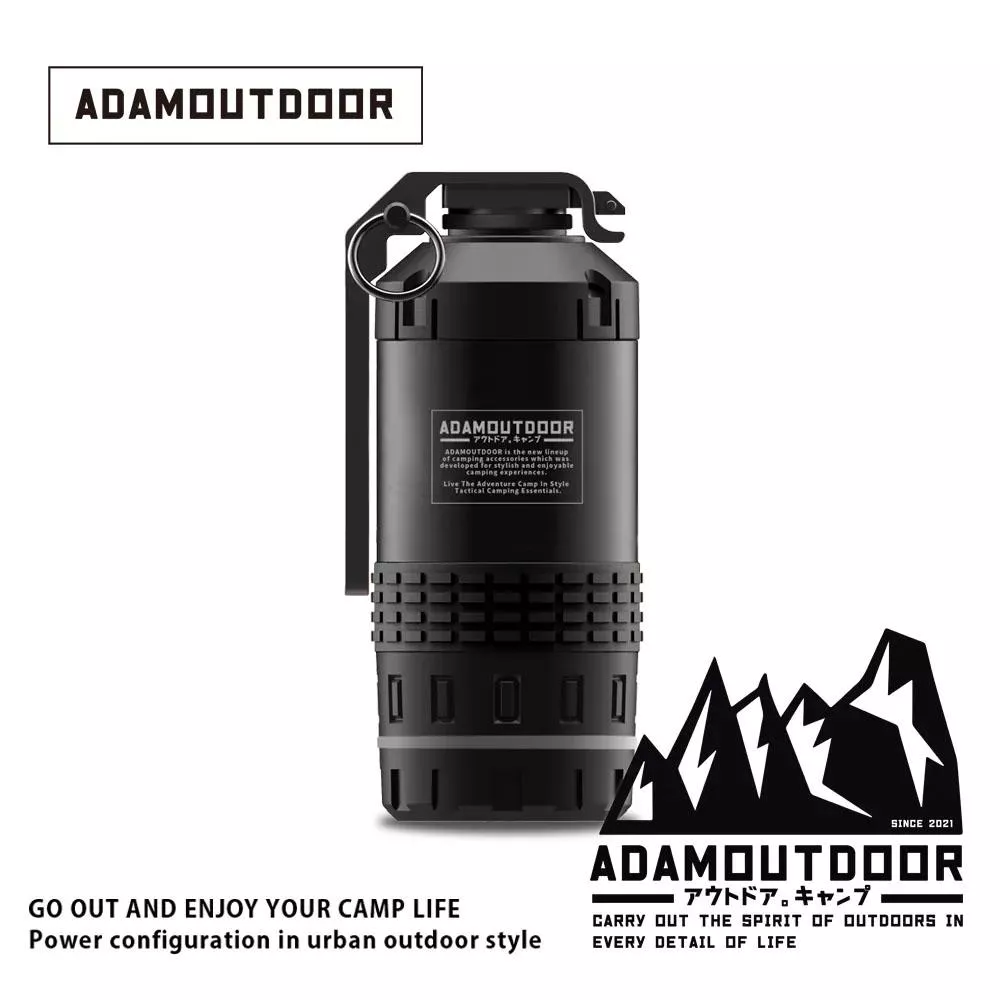 【營伙蟲1804】ADAMOUTDOOR 戰術手雷隨身電動刮鬍刀