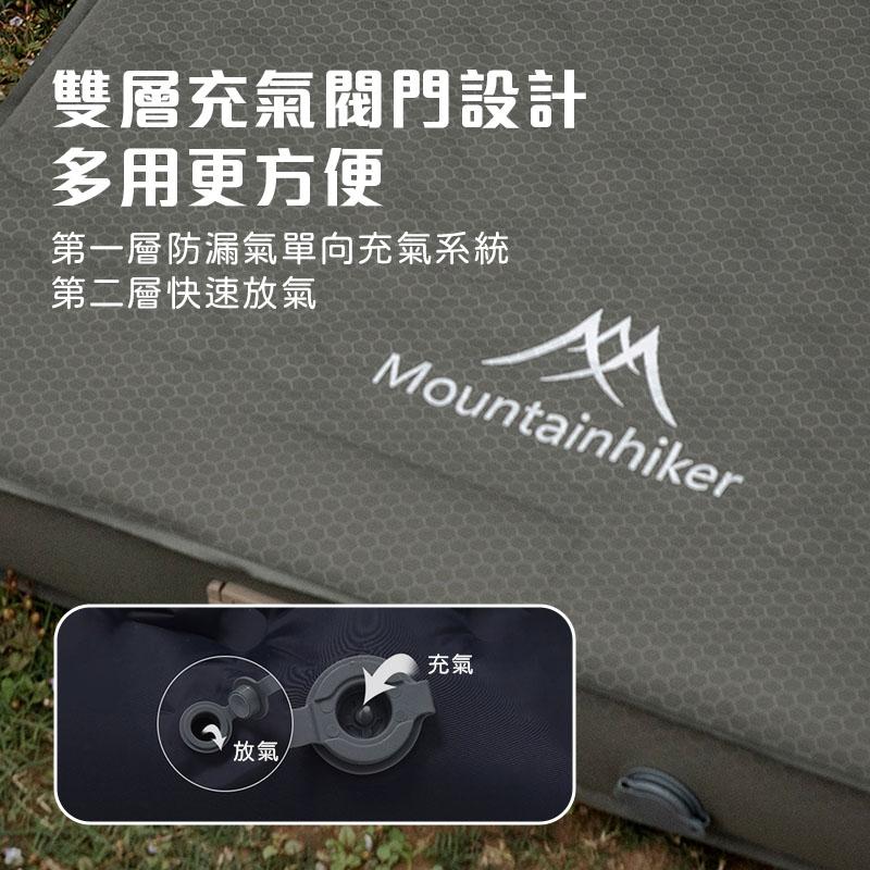 【營伙蟲1868】山之客自動充氣奶酪床墊 Mountainhiker戶外床墊 睡墊 自動充氣幫浦 枕頭 收納袋 行軍