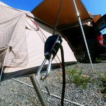 【營伙蟲1959】滑輪調節器 金屬滑輪 營繩緊繩器 露營帳篷緊繩釦 滑輪調節繩扣 可調整繩釦 帳篷滑輪 單向止逆滑輪