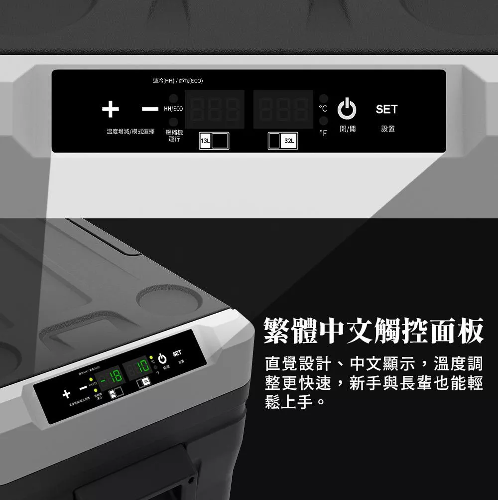 G-PLUS溫控行動露營冰箱45L(含變壓器)GP-MCR02 移動冰箱 全機保固2年 登山露營