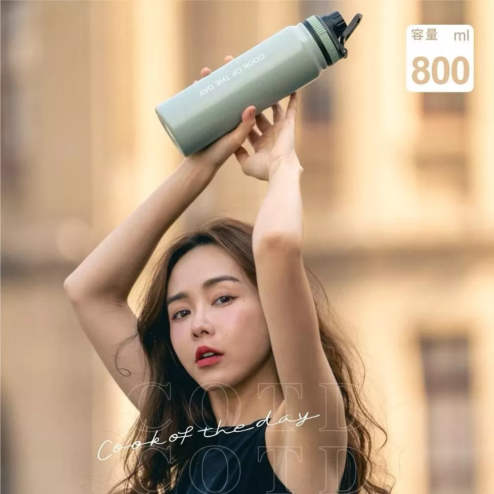【營伙蟲2019】COTD官網 陶瓷保溫水壺 800ml 1000ml五色 (直飲杯 保溫 隨行杯 水壺)
