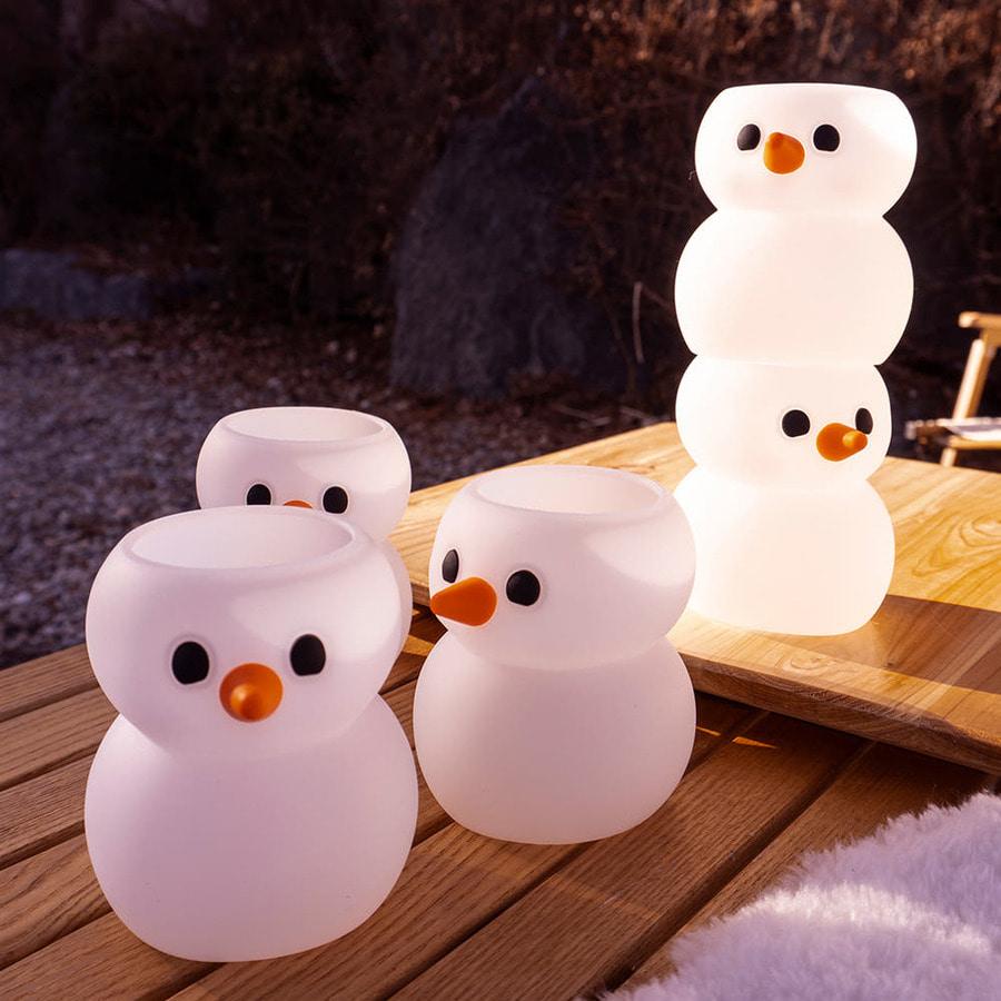 營伙蟲2043】Claymore CADENA UF5 串燈專用雪人燈罩露營燈串聖誕燈串