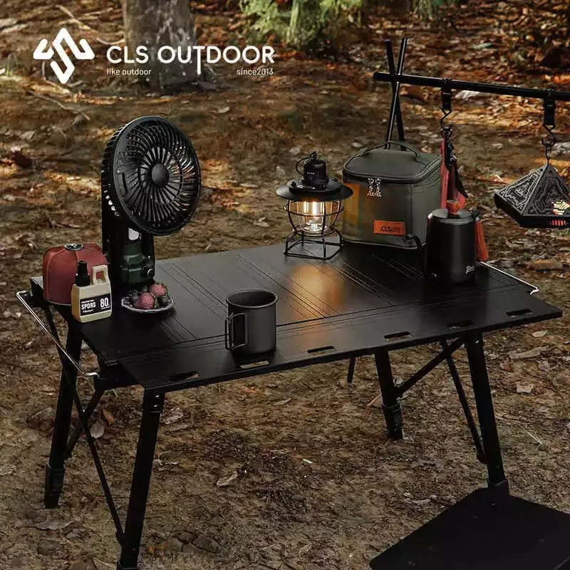 【營伙蟲2178】CLS拓展版鋁板桌戶外IGT摺疊桌露營可升降移動廚房野餐燒烤桌