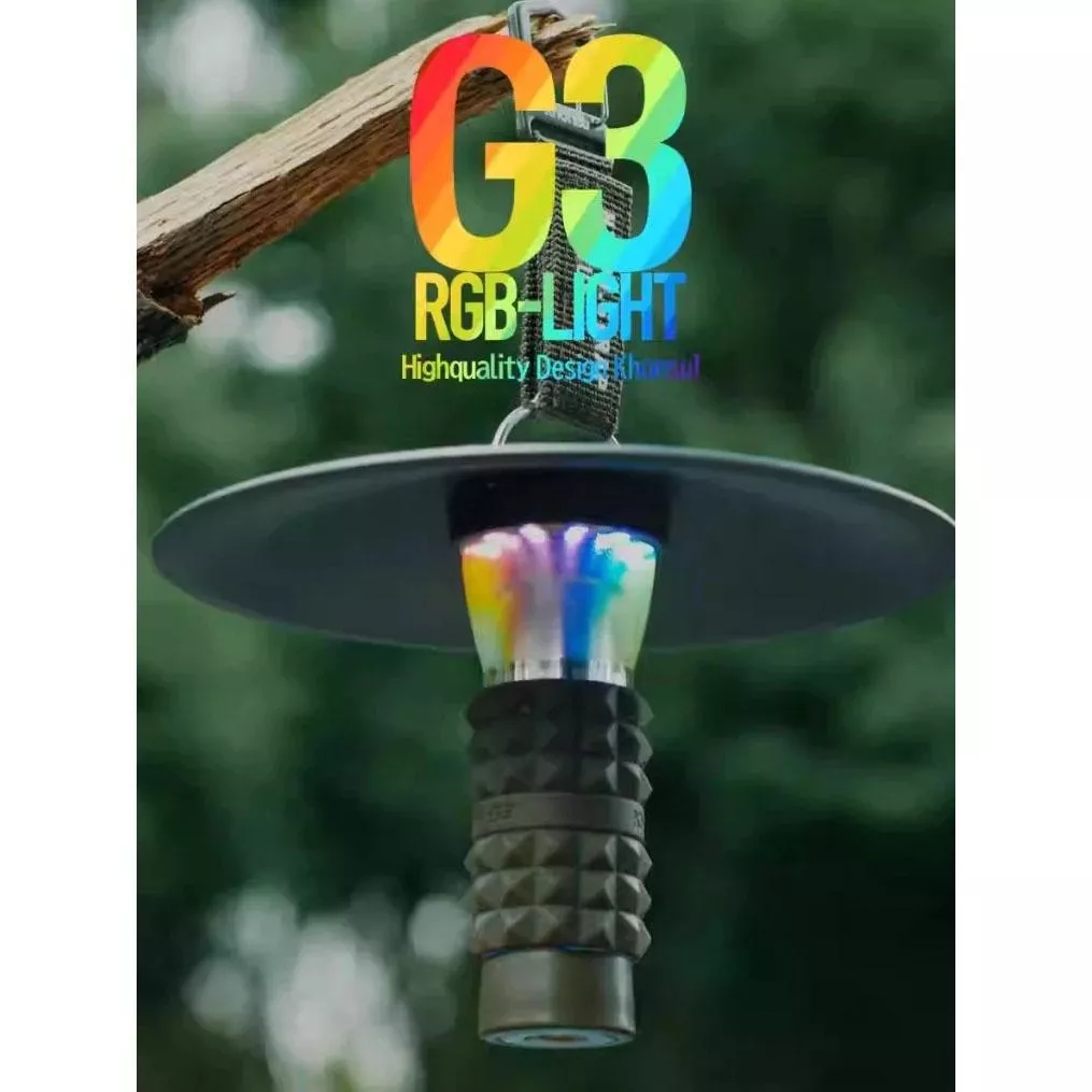 【營伙蟲2222】Khonsu 空宿G3幻彩RGB版燈塔(不含燈衣.燈帽)LED露營燈戶外手電筒帳篷燈