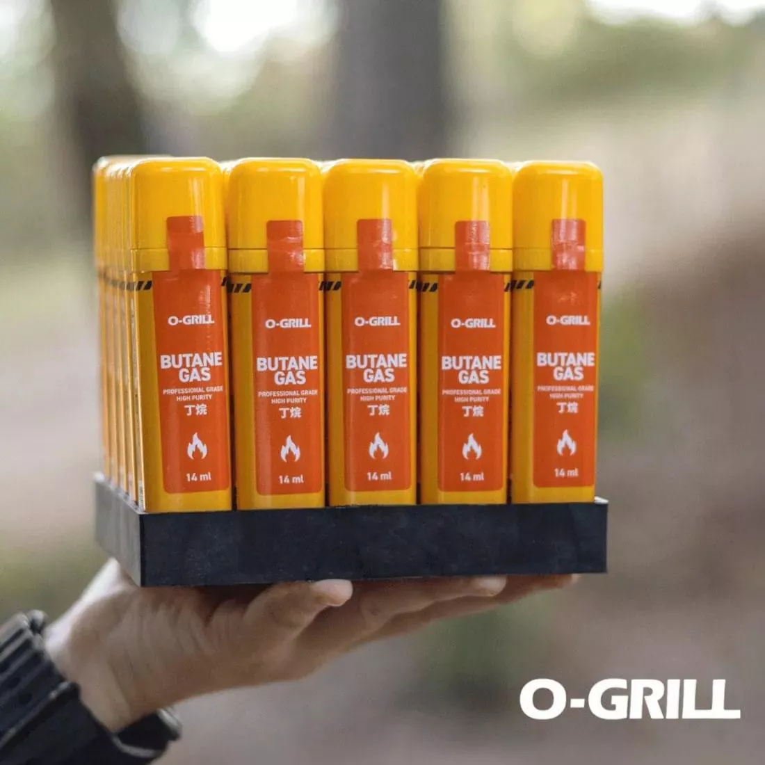 【營伙蟲1006】O-Grill丁烷填充罐 BU-006 超輕量 8.1g 好攜帶 打火機燃料補充罐 瓦斯 登山 露營