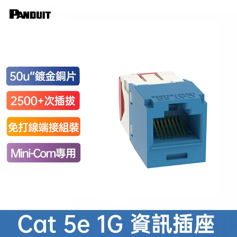 PANDUIT Cat 5e UTP無遮蔽資訊插座 - CJ5E88TG