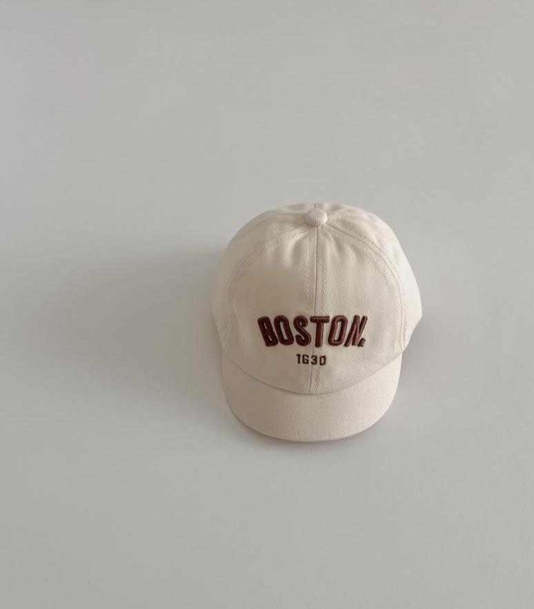 日系 BOSTON 刺繡棒球帽