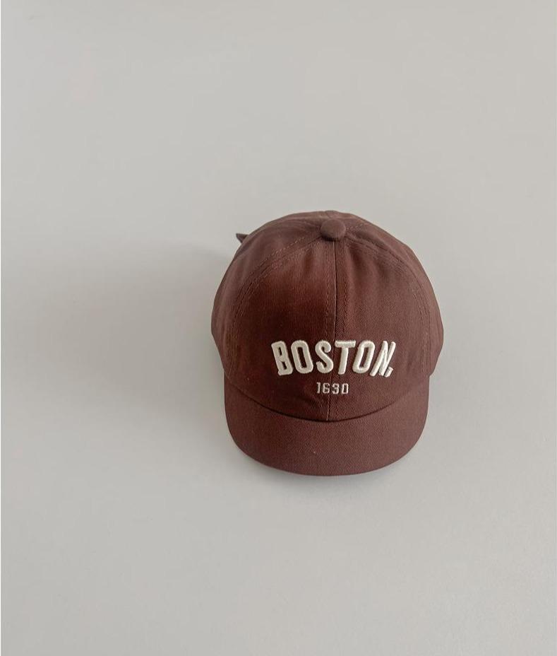 日系 BOSTON 刺繡棒球帽