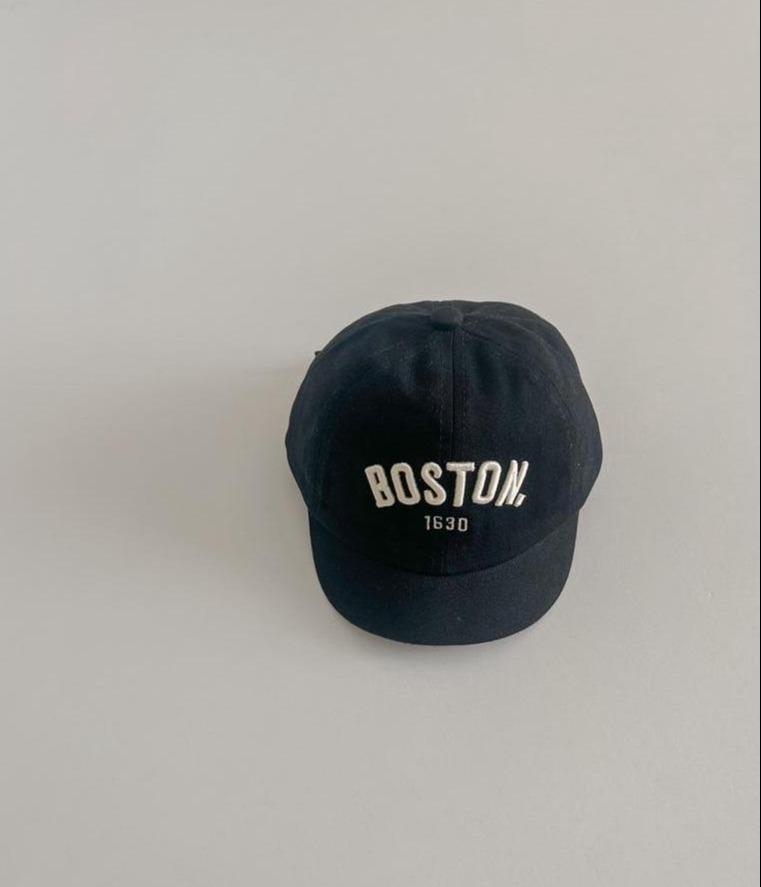 日系 BOSTON 刺繡棒球帽