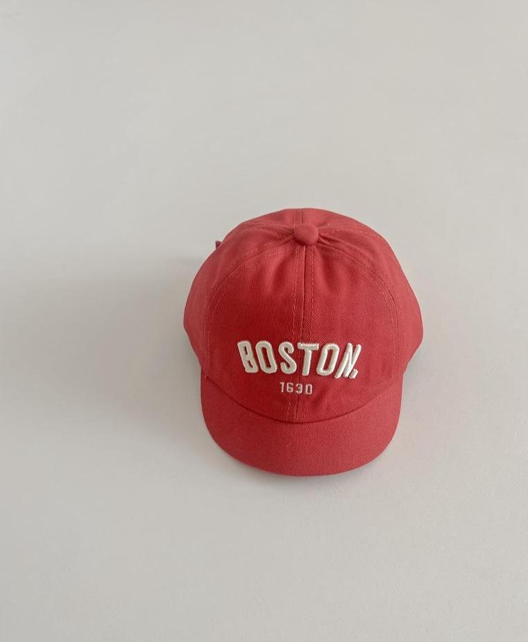 日系 BOSTON 刺繡棒球帽