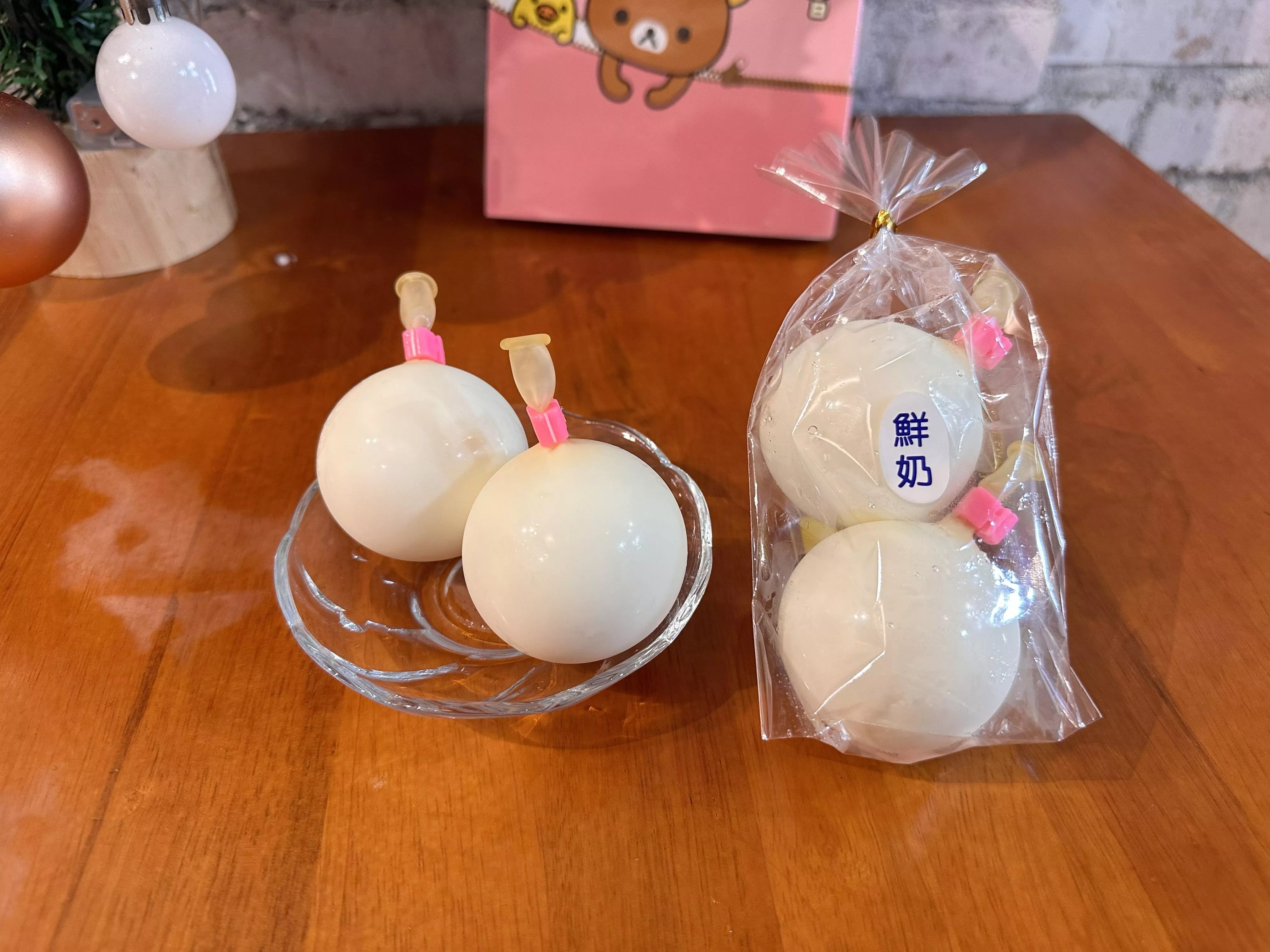 鮮奶布丁球（2入）