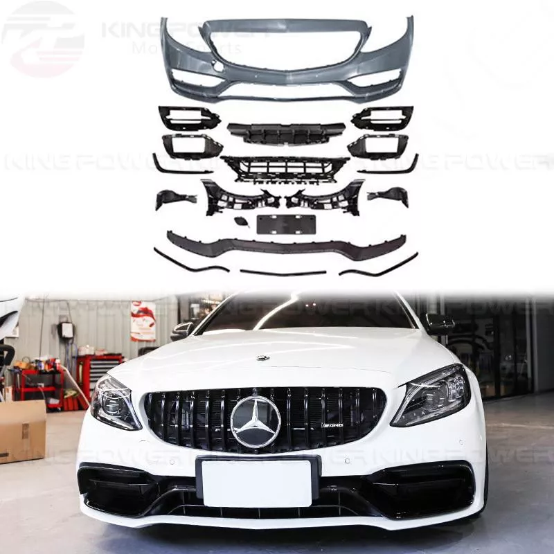 KP擎利國際 BENZ W205 改 C63 保桿小改式樣 素材 C200 C300 C43 實體店面專業安裝 KP擎利國際 BENZ W205 改 C63 保桿小改式樣 素材 C200 C300 C43 實體店面專業安裝