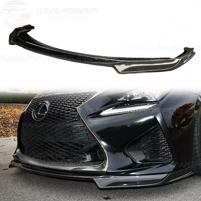 KP擎利國際 15-18 Lexus RCF 碳纖維N款 前下巴 前唇 實體店面 預約安裝