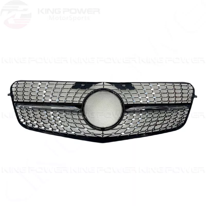 KP擎利國際 BENZ W212 S212 前期專用 後期樣式滿天星 一線式 水箱罩 中網 亮黑/鍍銀 實體店面 KP擎利國際 BENZ W212 S212 前期專用 後期樣式滿天星 一線式 水箱罩 中網 亮黑/鍍銀 實體店面