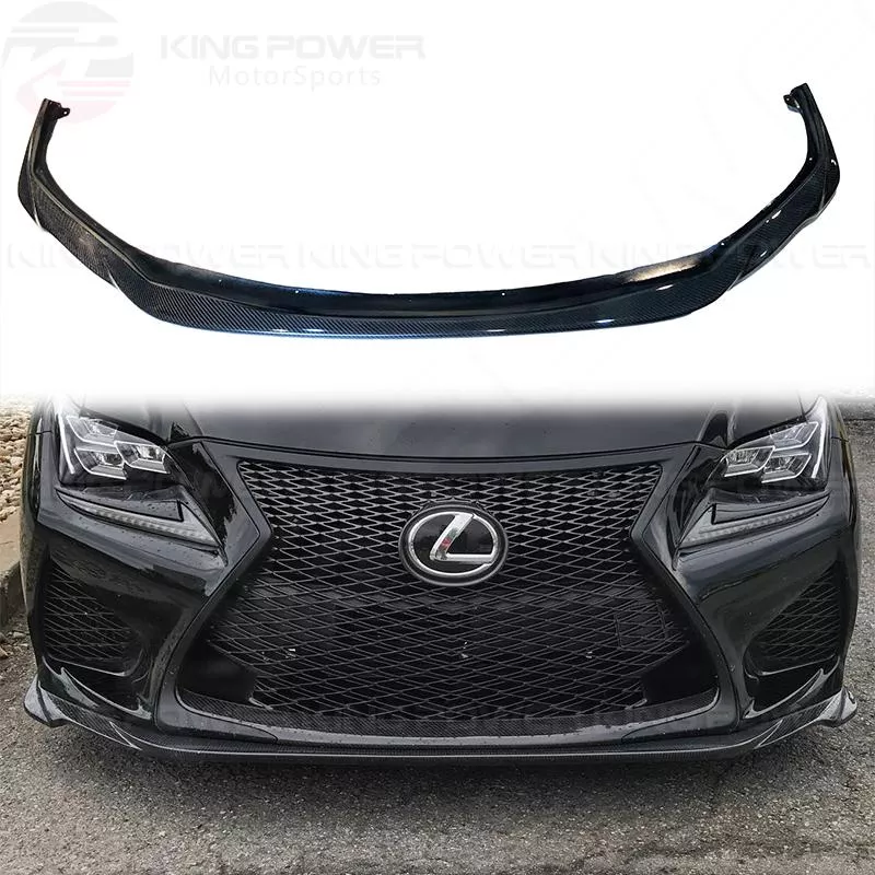 KP擎利國際 16-17 Lexus RCF 碳纖維V款 前下巴 前唇 實體店面 預約安裝