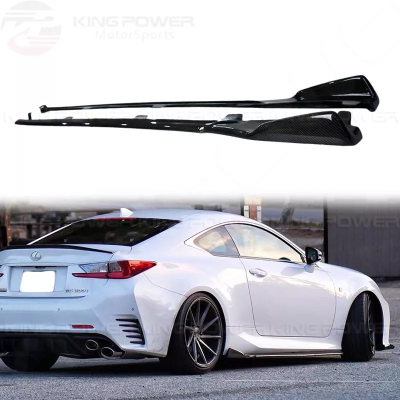 KP擎利國際 15-18 Lexus RC F 碳纖維AG款 側裙 RC300 RC250T 實體店面 預約安裝