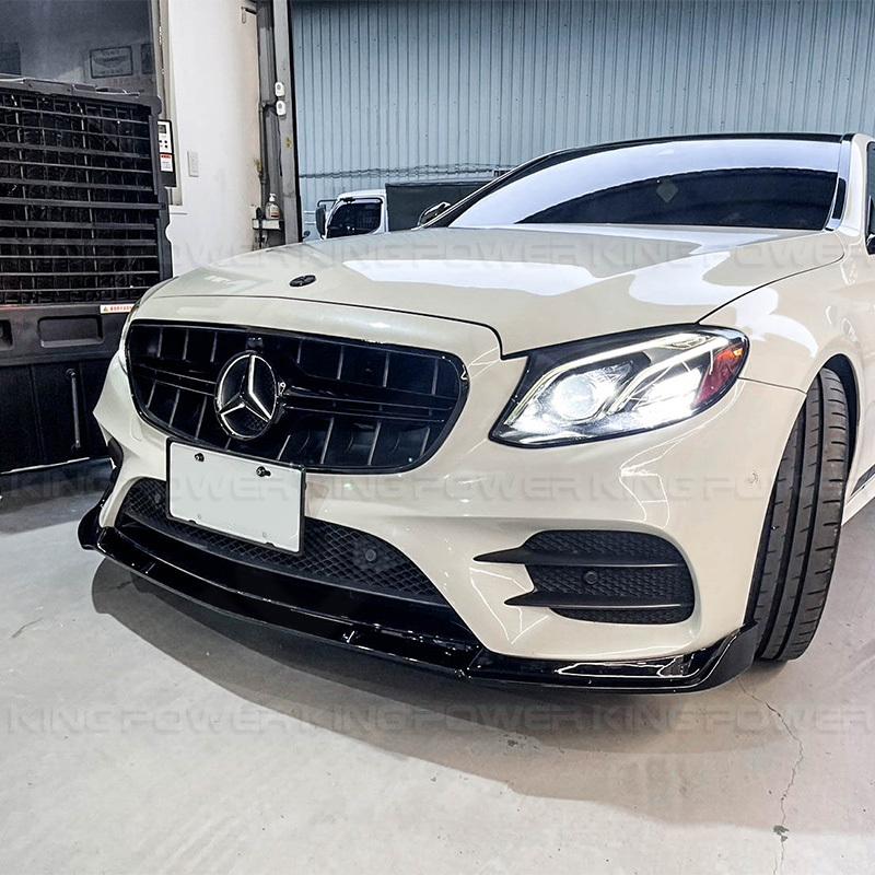 KP擎利國際 BENZ W213 S213 前期 亮黑 兩件式 前下巴 前唇 E-Class 實體店面 預約安裝