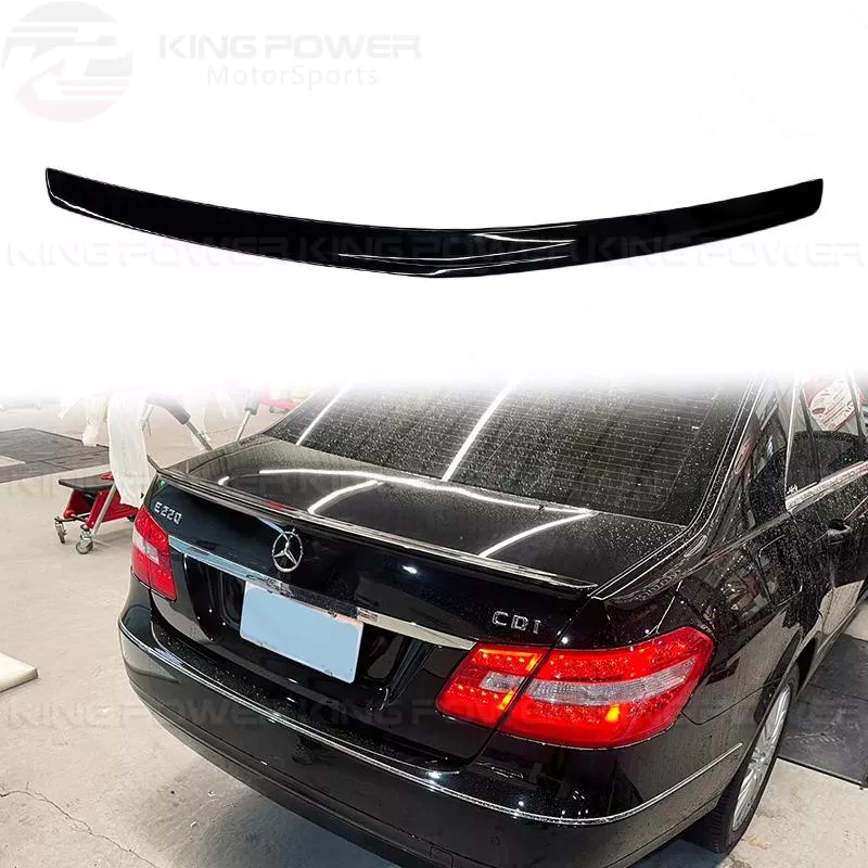 KP擎利國際 BENZ W212 AMG款 亮黑 尾翼 鴨尾 E Class 實體店面 預約安裝 KP擎利國際 BENZ W212 AMG款 亮黑 尾翼 鴨尾 E Class 實體店面 預約安裝