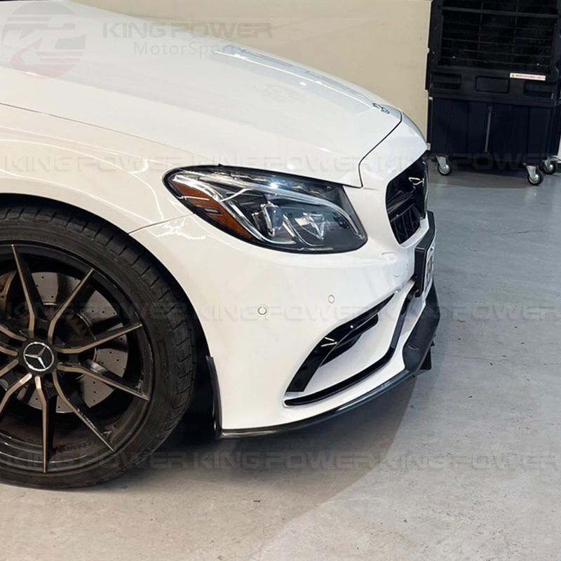 KP擎利國際 BENZ W205 改C63 BF包專用 ED1款 前下巴 亮黑 消光黑 實體店面 預約安裝