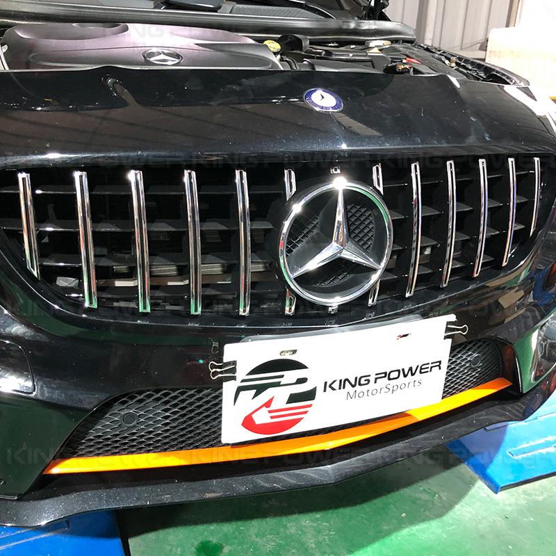 KP擎利國際 BENZ 前/後期 W117 CLA GT水箱罩 直瀑式 中網180 200 250 實體店面