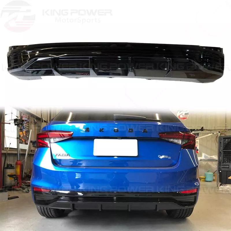 KP擎利國際 SKODA FABIA Maxton Design後下巴 亮黑 後擾流 實體店面 預約安裝 KP擎利國際 SKODA FABIA Maxton Design後下巴 亮黑 後擾流 實體店面 預約安裝