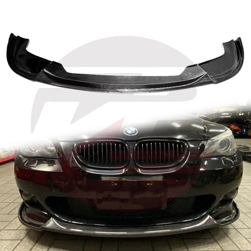 BMW E60/E61 5系列 520i 530i 520d 535i M-Sport 碳纖維HG款下巴(外銷熱賣商品)