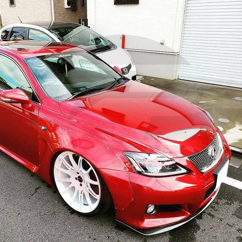 KP擎利國際 Lexus XE20 二代IS 250 300 350 碳纖維KP款前下巴 (外銷商品) 卡夢空力套件