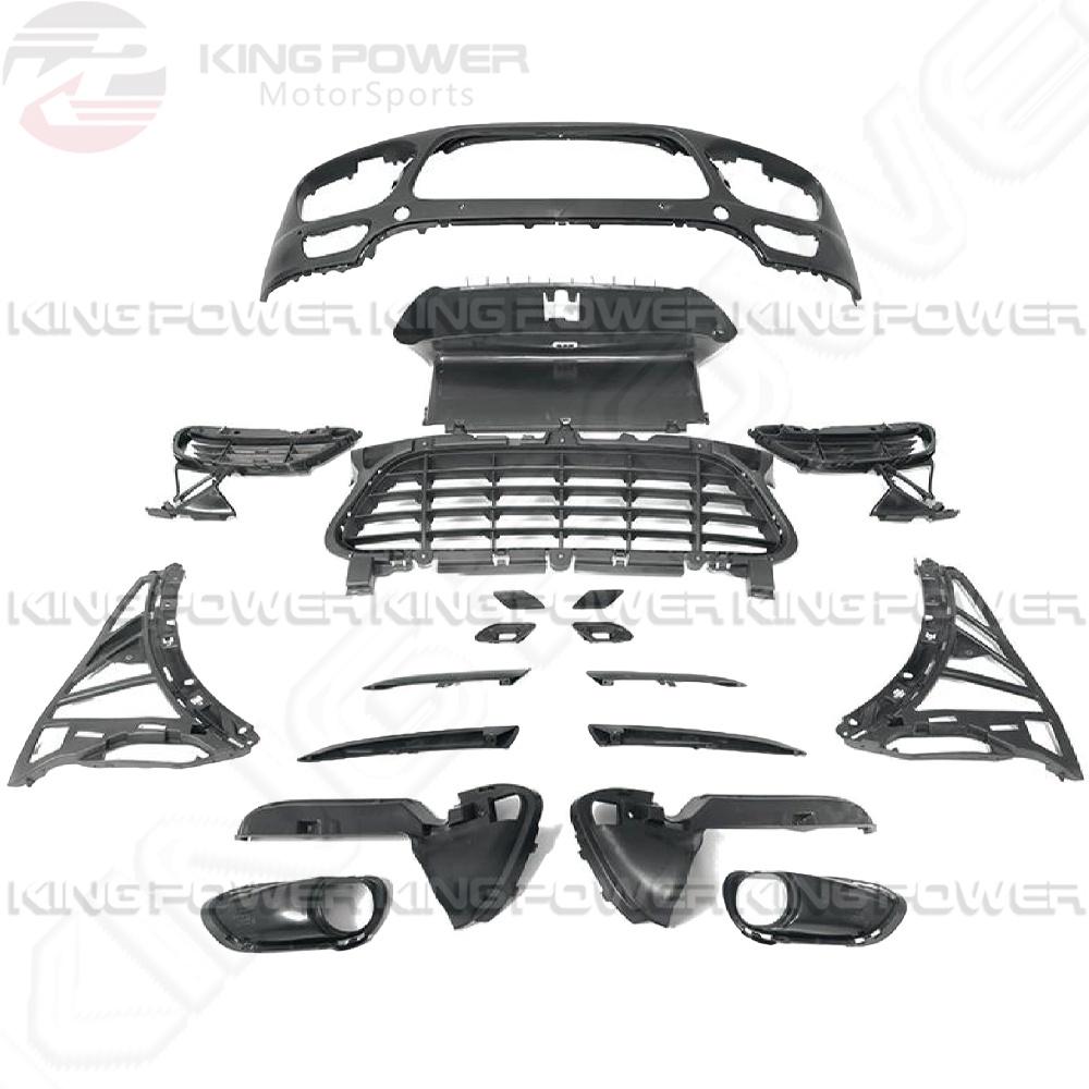 KP擎利國際 大包改裝 11-14 Porsche Cayenne 改Turbo樣式 前保桿 專業對色烤漆安裝 實體店面