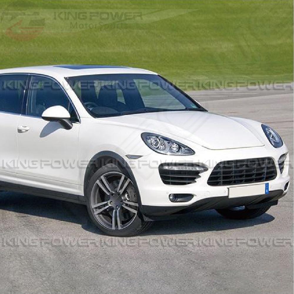 KP擎利國際 大包改裝 11-14 Porsche Cayenne 改Turbo樣式 前保桿 專業對色烤漆安裝 實體店面