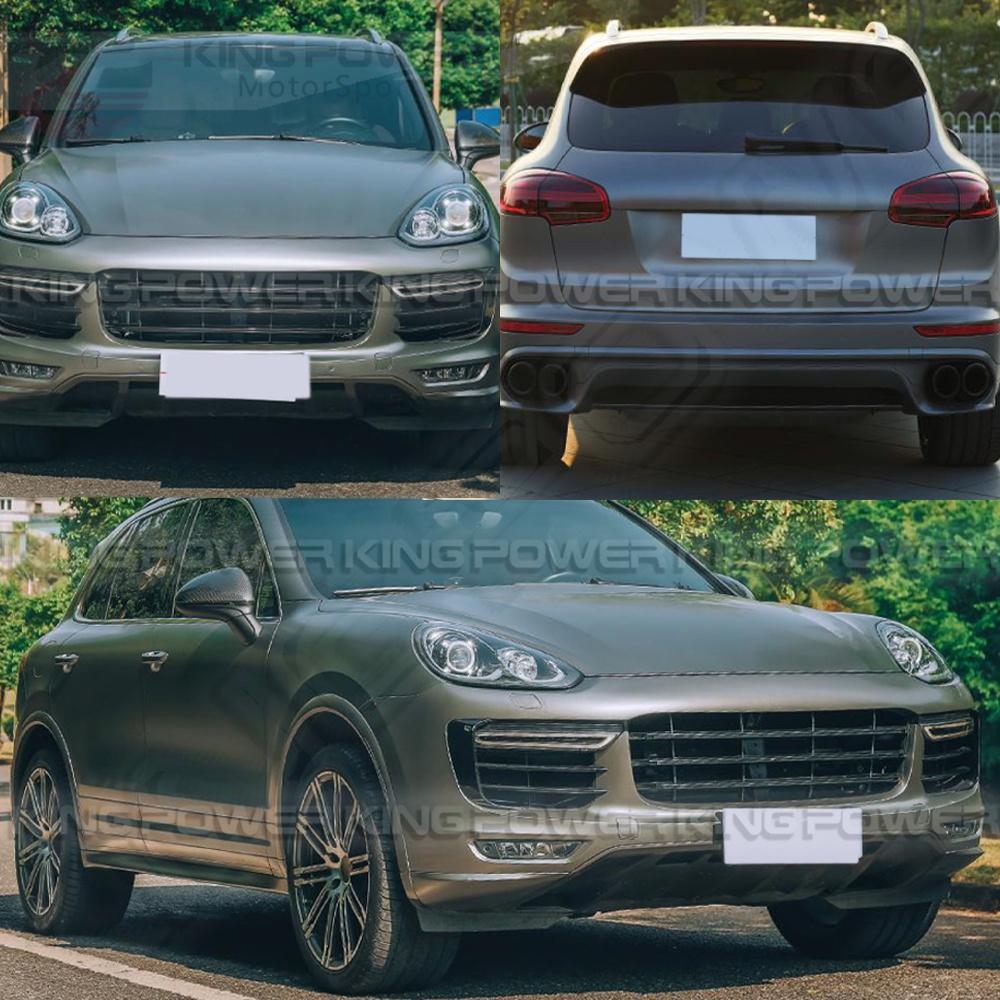 KP擎利國際 大包改裝 15-17 Porsche Cayenne 改GTS樣式 全車大包 專業對色烤漆安裝 實體店面
