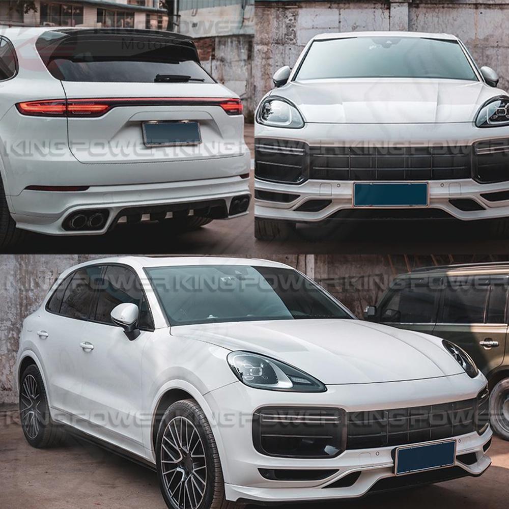 KP擎利國際 大包改裝 2018+ Porsche Cayenne 改 Turbo樣式 大包 專業對色烤漆安裝 實體店面