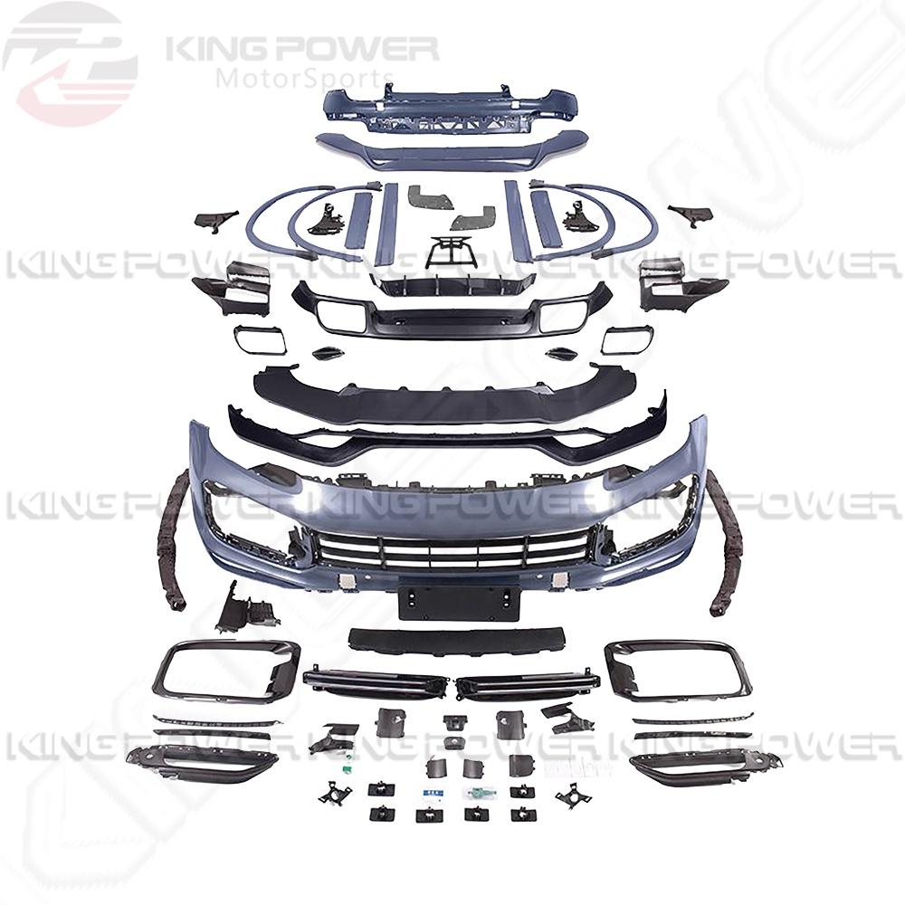 KP擎利國際 大包改裝 2018+ Porsche Cayenne 改 Turbo樣式 大包 專業對色烤漆安裝 實體店面