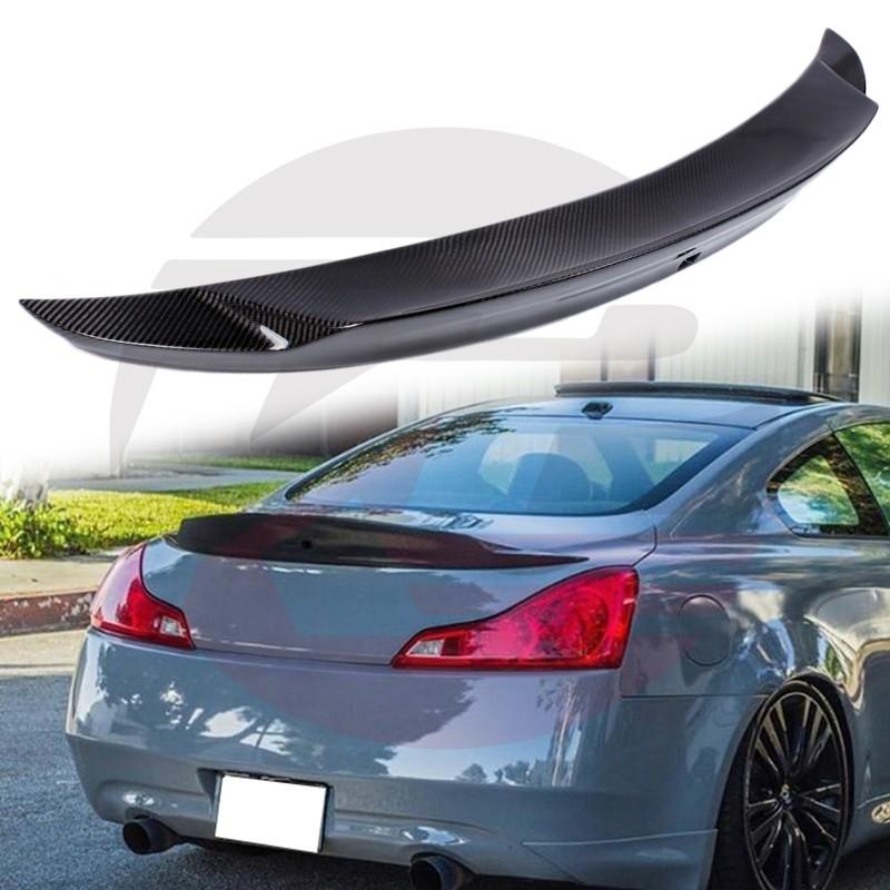 KP擎利國際 Infinity 2009-2013 G37 雙門 碳纖維尾翼 外銷熱賣商品 抽真空 卡夢尾翼