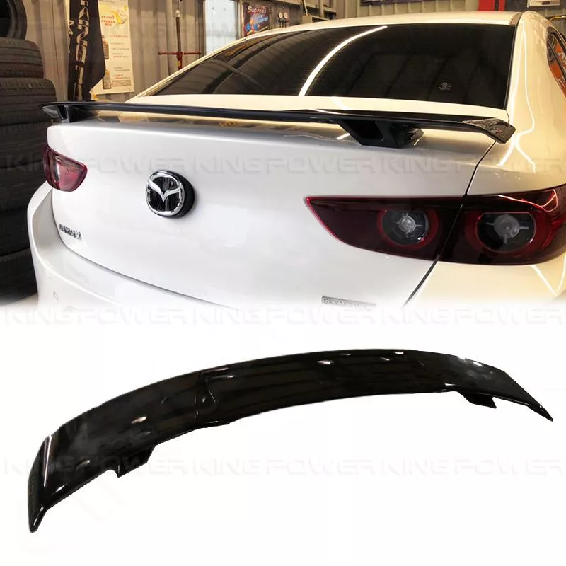 KP擎利國際 馬自達 Mazda3 亮黑款 尾翼 鴨尾 小鴨尾 擾流板 實體店面 預約安裝