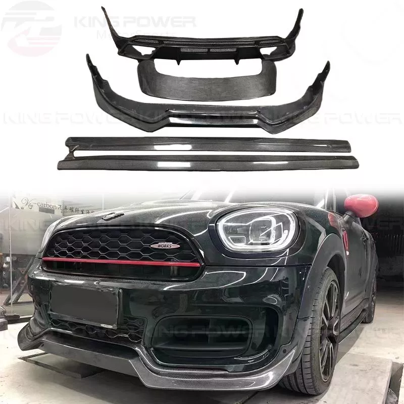 KP擎利國際 MINI F60 Countryman JCW 碳纖維前下巴 後下巴 尾翼 側裙 實體店面 預約安裝 KP擎利國際 MINI F60 Countryman JCW 碳纖維前下巴 後下巴 尾翼 側裙 實體店面 預約安裝