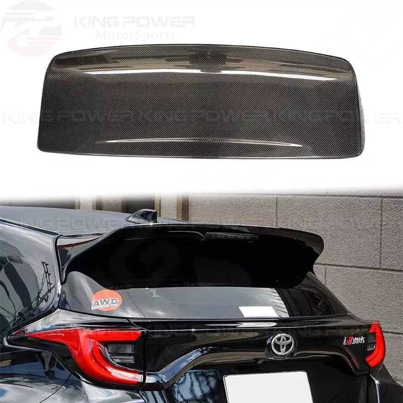 KP擎利國際 Toyota GR Yaris G款碳纖維頂翼 鴨尾 尾翼 實體店面 預約安裝
