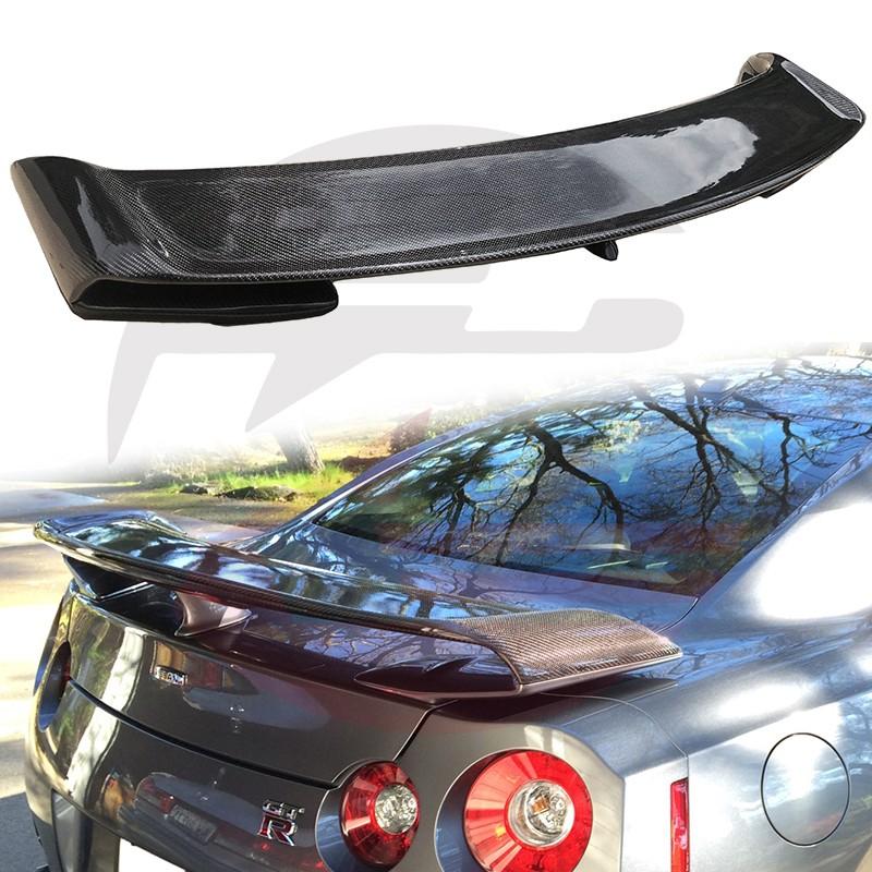 KP擎利國際 Nissan GTR R-35 2008+ 碳纖維大尾翼 卡夢 東瀛戰神R35 專用(外銷賣到爆商品)