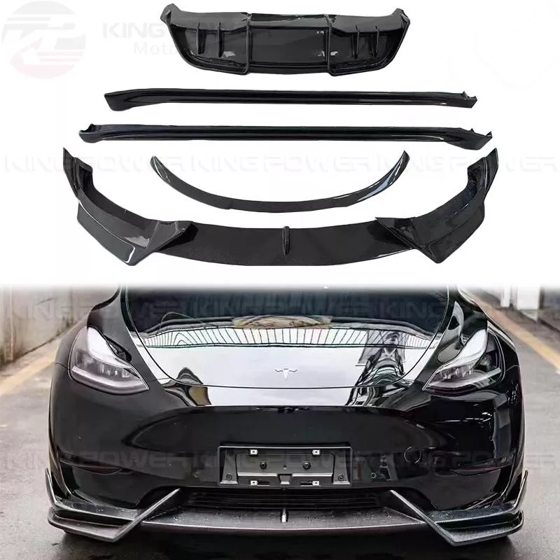 KP擎利國際 Tesla Model Y A款 碳纖維包圍 前後下巴 尾翼 側裙 實體店面 預約安裝 KP擎利國際 Tesla Model Y A款 碳纖維包圍 前後下巴 尾翼 側裙 實體店面 預約安裝