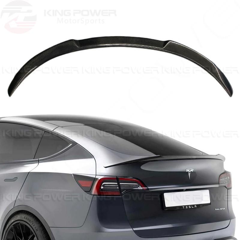 KP擎利國際 Tesla Model Y 特斯拉 AD款 碳纖維尾翼 鴨尾 實體店面 預約安裝