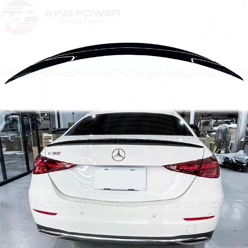 KP擎利國際 BENZ W206 亮黑AMG款 尾翼 小壓尾 碳纖維 C Class 實體店面 預約安裝 KP擎利國際 BENZ W206 亮黑AMG款 尾翼 小壓尾 碳纖維 C Class 實體店面 預約安裝