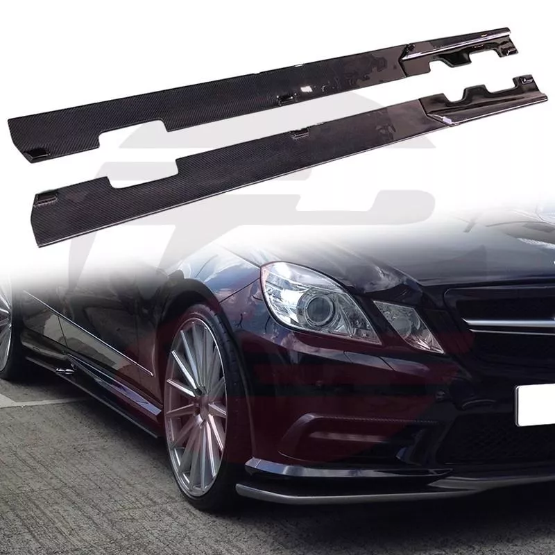 KP擎利國際 BENZ 10-13 前期 W212 碳纖維RZ款 四件式 側裙 E300 E350 AMG專用 實體店面 KP擎利國際 BENZ 10-13 前期 W212 碳纖維RZ款 四件式 側裙 E300 E350 AMG專用 實體店面