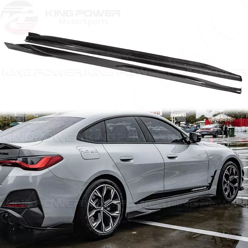 KP擎利國際 BMW G26 I4 碳纖維SQ款 側裙 卡夢 420 430 440 實體店面 預約安裝